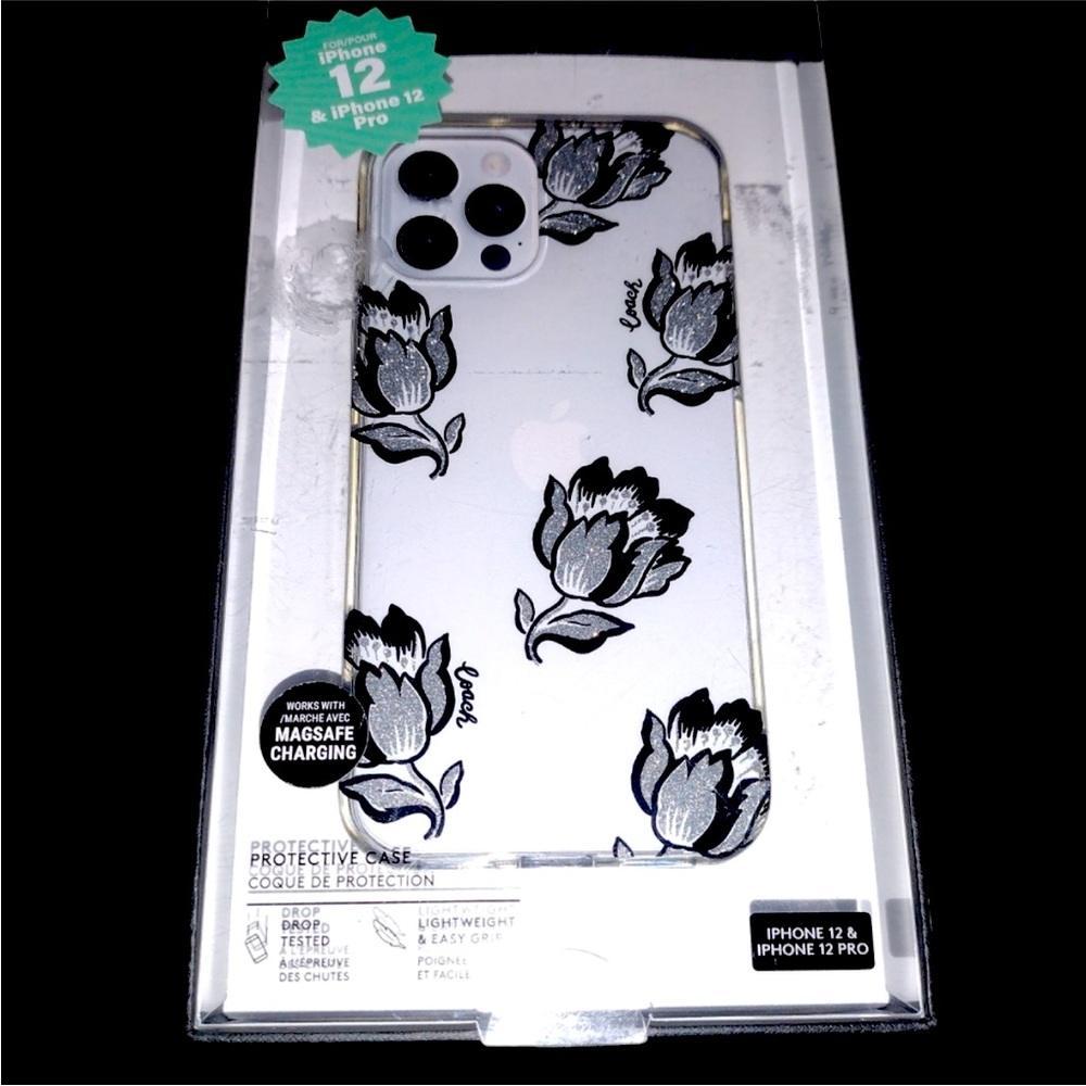 COACH Phone Case iPhone 12 and 12pro Case NWT